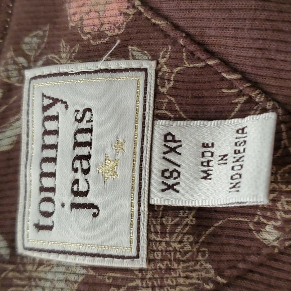 Rare Vintage Tommy Jeans Junior Top XS New! - Picture 4 of 8